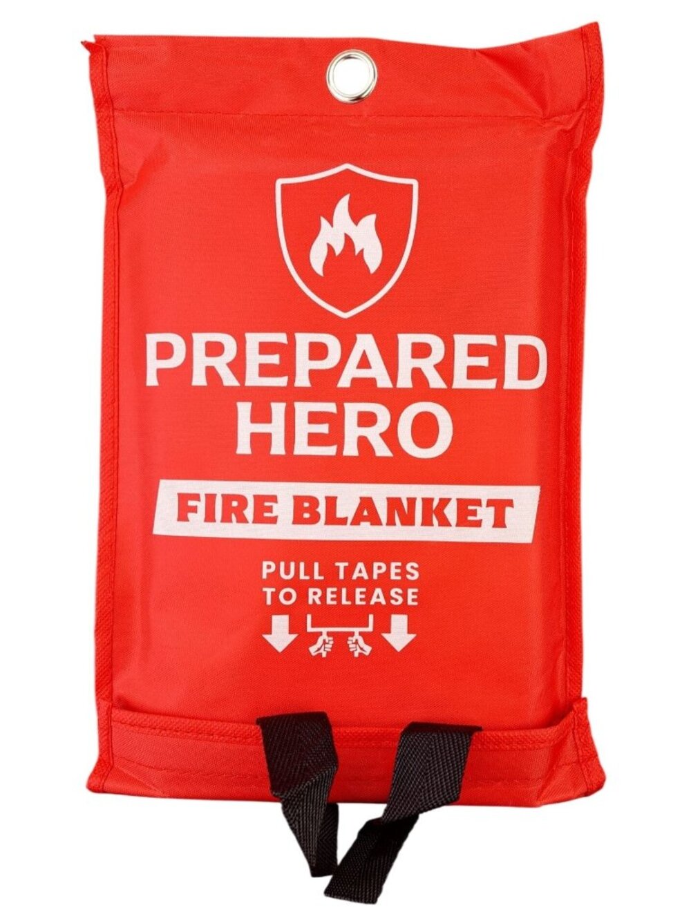 Prepared Hero Fire Blanket 39" x 39" Woven Fiberglass Safety Gas Grease New
